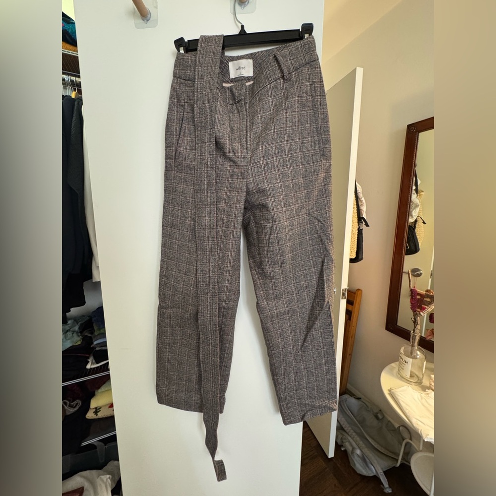 Wilfred Multicolor Plaid Trousers